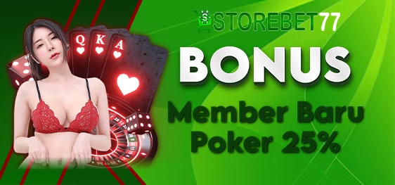 New Member Poker 25%